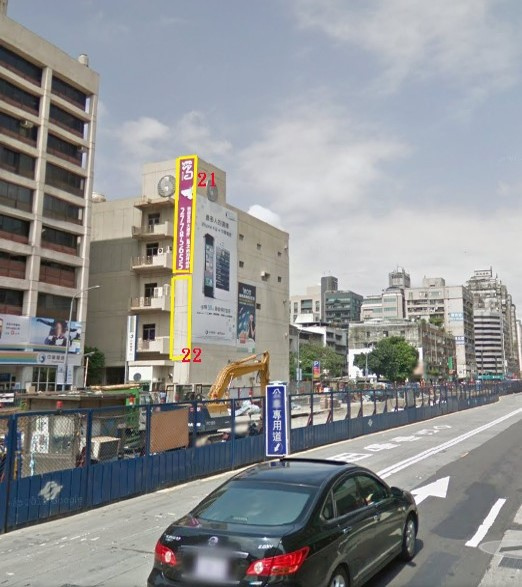 台北市大安區信義路戶外廣告-編號22